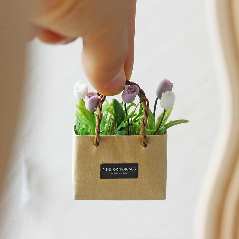 Dollhouse Miniature Simulation - Echeveria Succulent reseña y precio