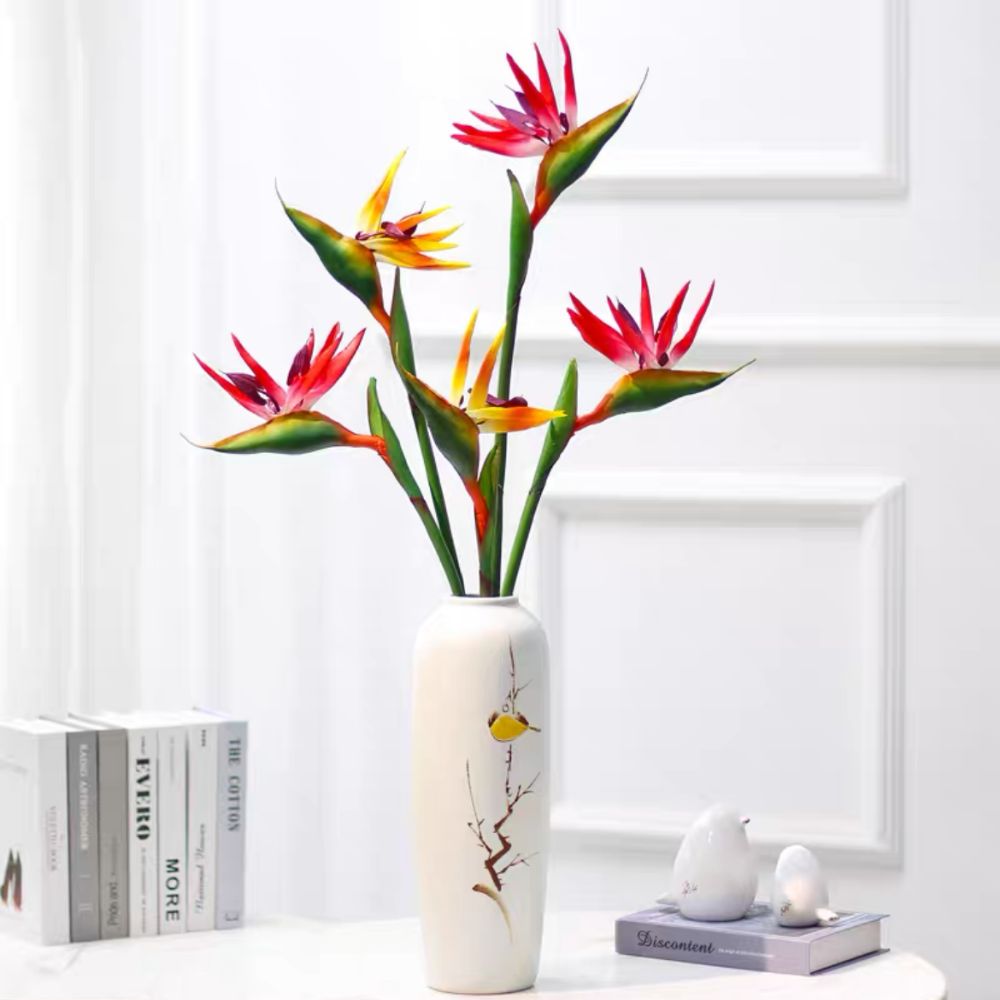 New Long Stem Artificial Bird  - Bird Paradise Strelitzia reseña y precio