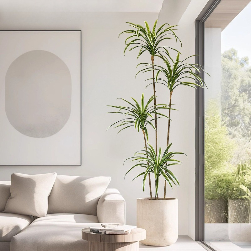 Artificial Dracaena Fake Plant - Dracaena Marginata reseña y precio