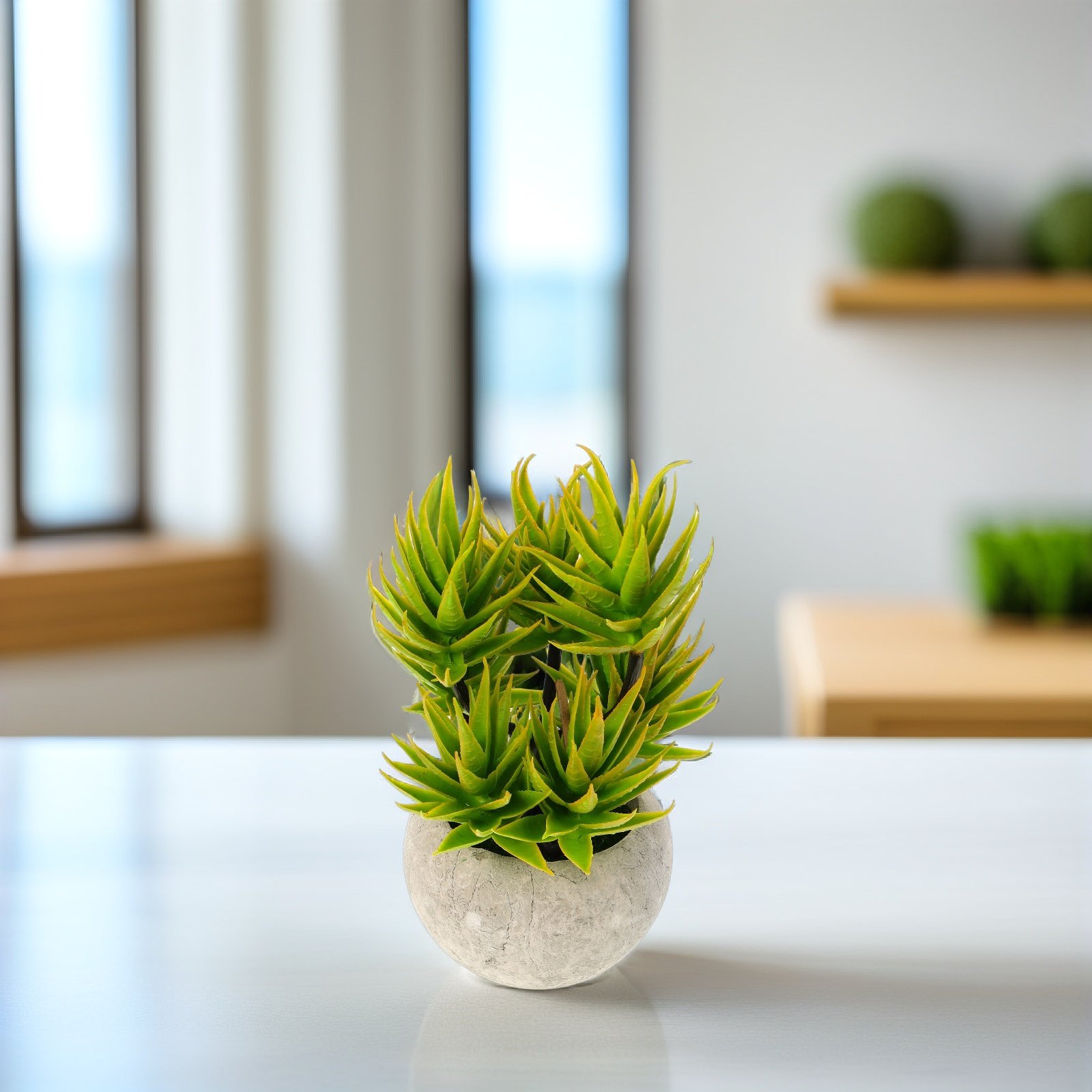 1 Piece Artificial Aloe Vera B - Aloe Vera Pot reseña y precio