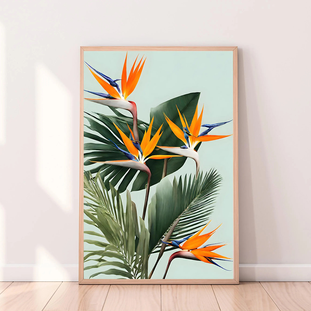 Bird of Paradise Wall arts, St - Bird Paradise Strelitzia reseña y precio