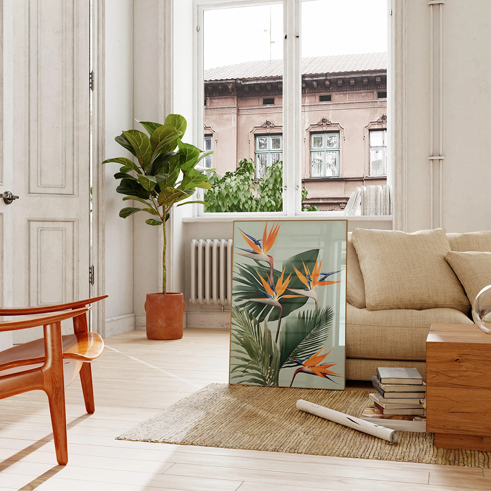 Bird of Paradise Wall arts, St - Bird Paradise Strelitzia reseña y precio