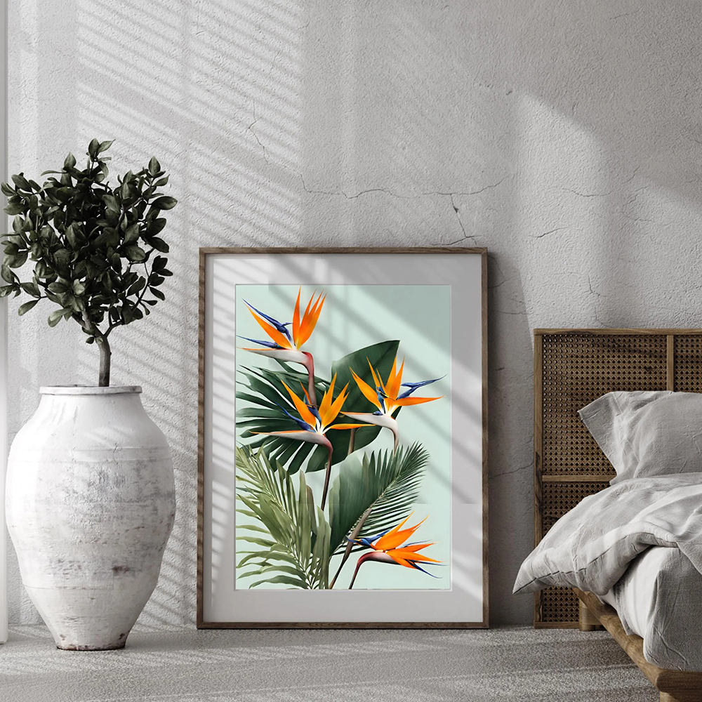 Bird of Paradise Wall arts, St - Bird Paradise Strelitzia reseña y precio