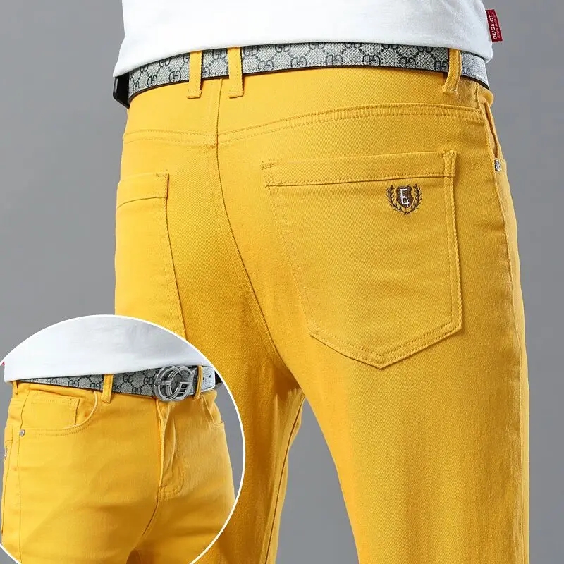 Men's Colorful Denim Stretch S - Aglaonema Red reseña y precio
