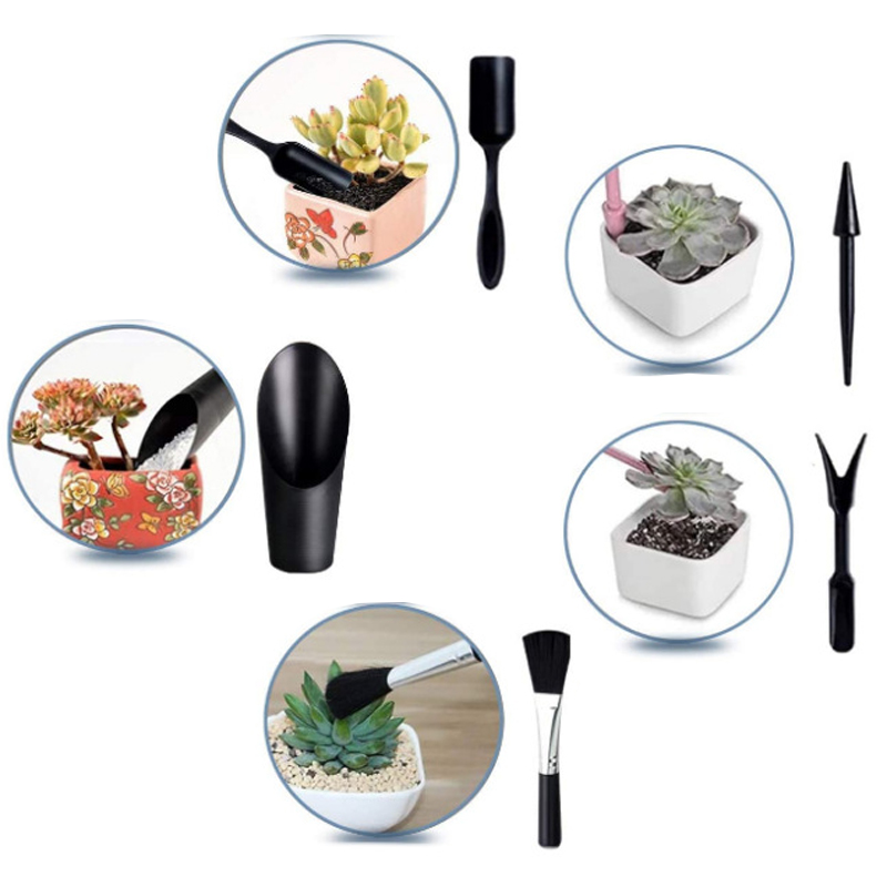 Mini Gardening Tool Set Label  - Echeveria Succulent reseña y precio