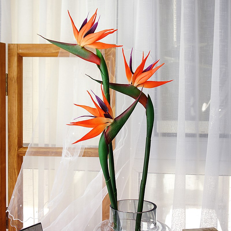 3pcs Artificial Bird Of Paradi - Bird Paradise Strelitzia reseña y precio