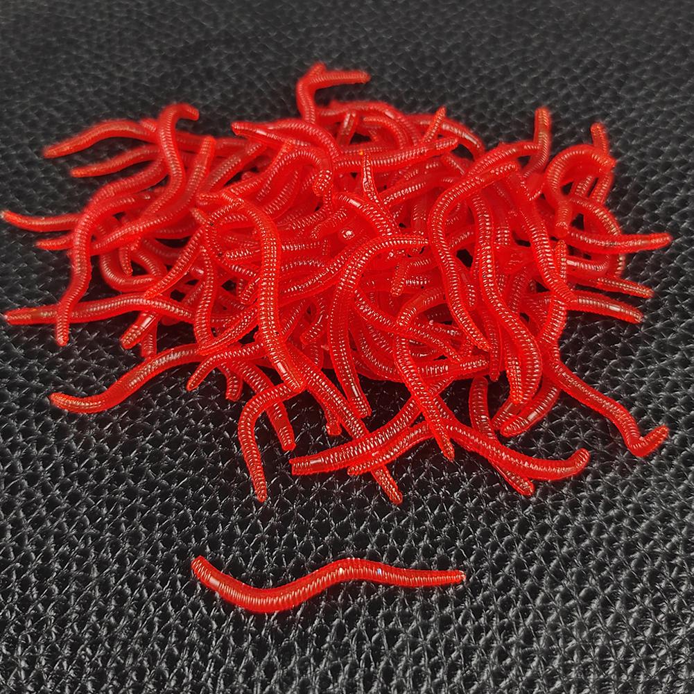 50/100PCS Soft Lure Bass Bream - Aglaonema Red reseña y precio
